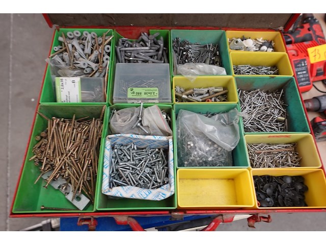 5x sorteerkoffer + inhoud - afbeelding 3 van  6