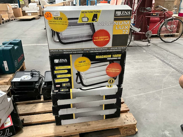 5x staande led lamp lena lighting - afbeelding 1 van  3