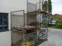 5x stapelbare metalen draadmand + inhoud - afbeelding 8 van  8