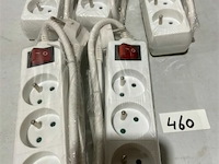 5x stekkerblok met schakelaar - afbeelding 1 van  3