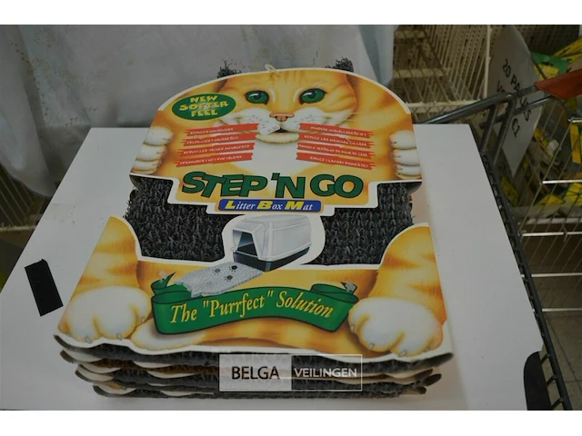 5x step 'n go katten bak matten - afbeelding 1 van  3