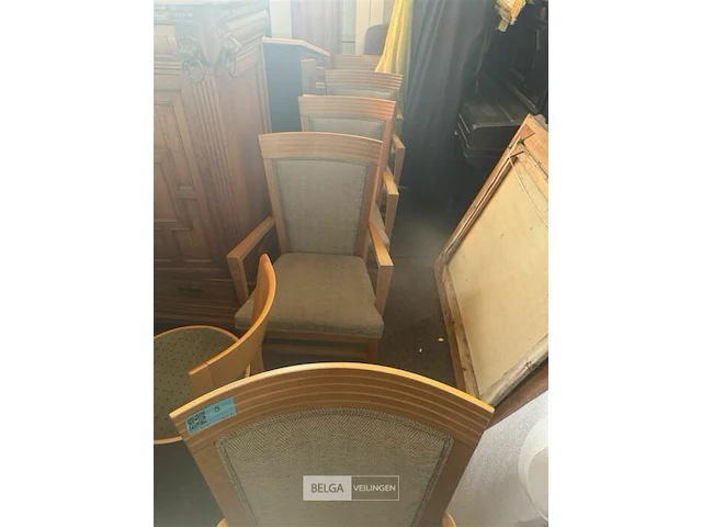 5x stoelen met armleuning - afbeelding 1 van  4