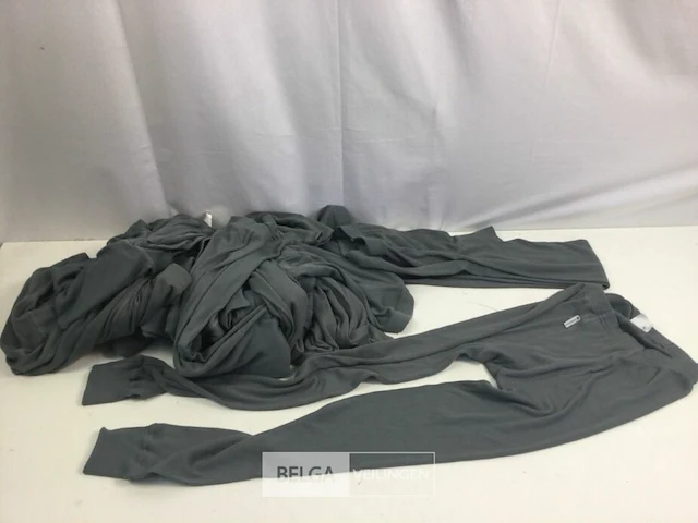 (5x) thermowave thermische longjohns grijs - afbeelding 2 van  4
