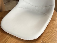 5x zitting barstoel wit - afbeelding 1 van  1