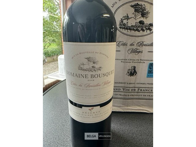5x1 fles domaine bousquet 2008 - afbeelding 2 van  3
