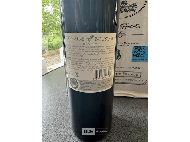 5x1 fles domaine bousquet 2008 - afbeelding 3 van  3
