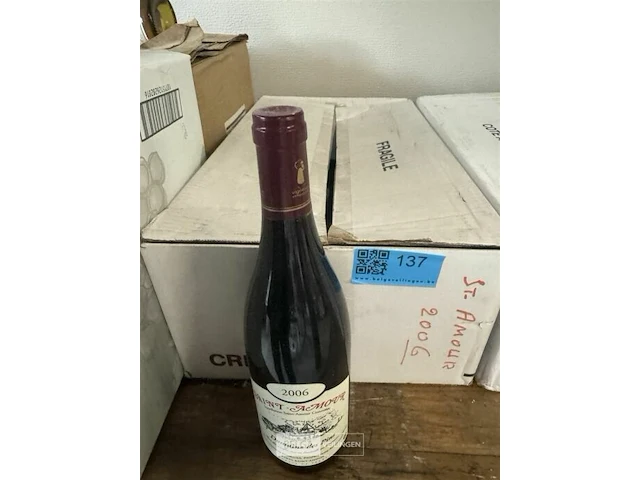 5x1 fles saint amour domaine des pins 2006 - afbeelding 1 van  3