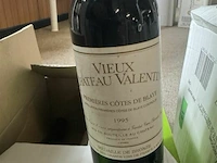 5x1 fles vieux chateau valentin 1995 - afbeelding 2 van  4