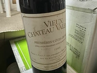 5x1 fles vieux chateau valentin 1995 - afbeelding 4 van  4