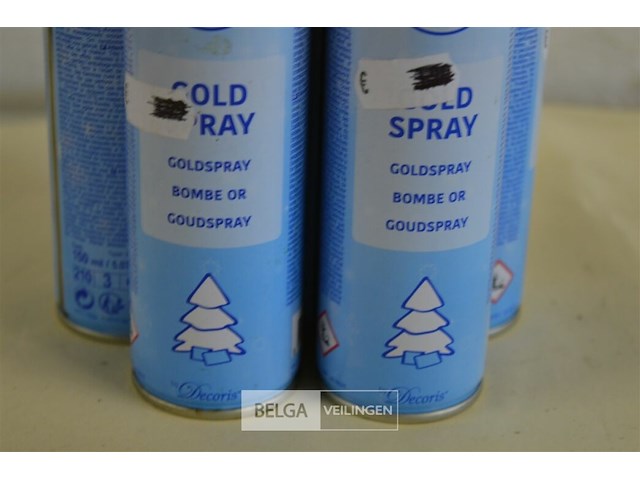 5x150ml goud spray - afbeelding 3 van  3