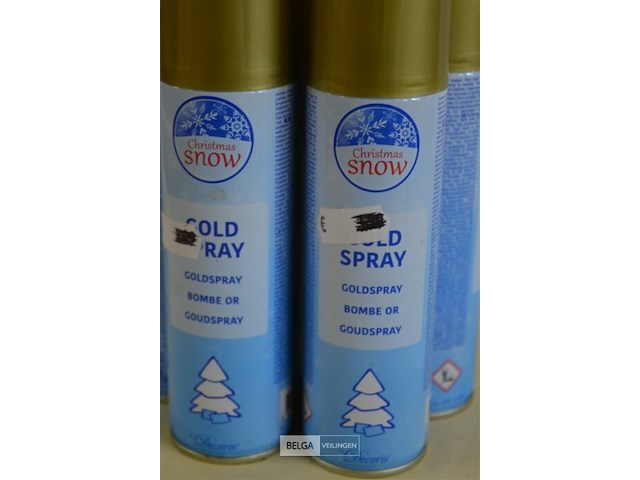 5x150ml goud spray - afbeelding 2 van  3