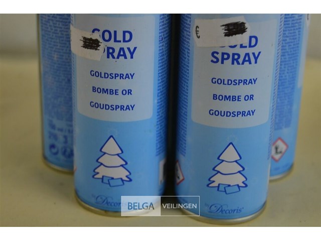 5x150ml goud spray - afbeelding 3 van  3