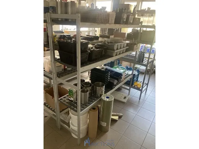 6 alu opbergrekken - afbeelding 2 van  6