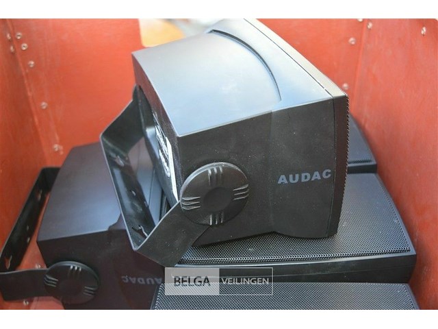 6 audac wx302/b 2-way indoor speakers - afbeelding 4 van  5