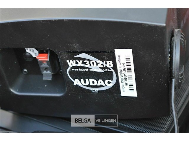 6 audac wx302/b 2-way indoor speakers - afbeelding 5 van  5