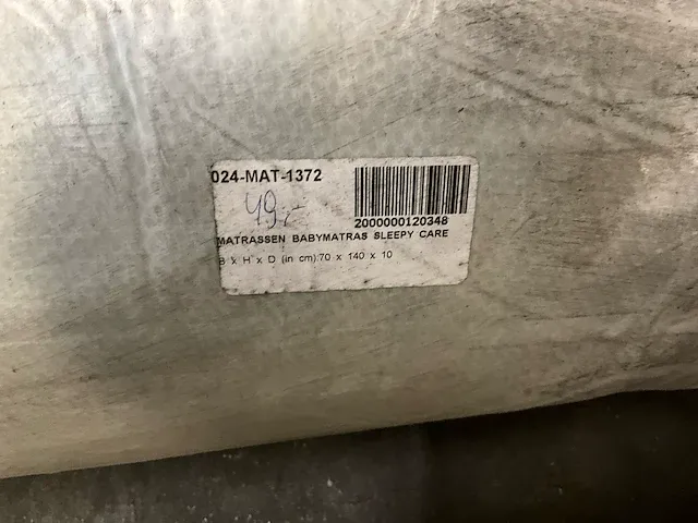 6 baby matrassen sleepy care, afm plm 70 x 140cm - afbeelding 3 van  3