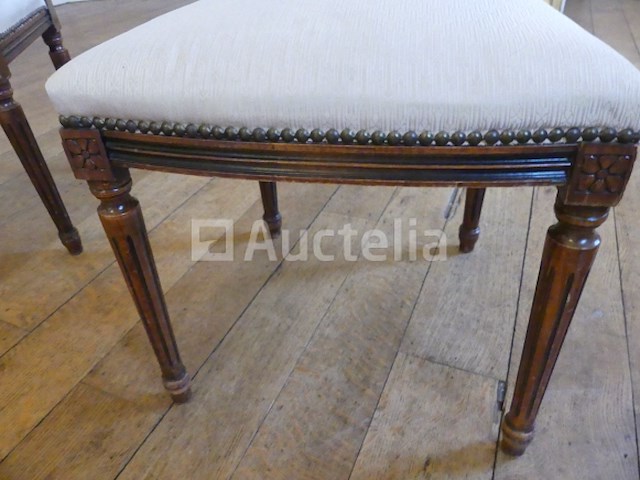 6 beukenhouten stoelen in louis-stijl 16 - afbeelding 9 van  16