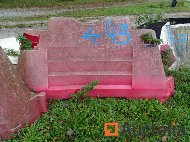 6 bouw plastic blokken - afbeelding 2 van  7