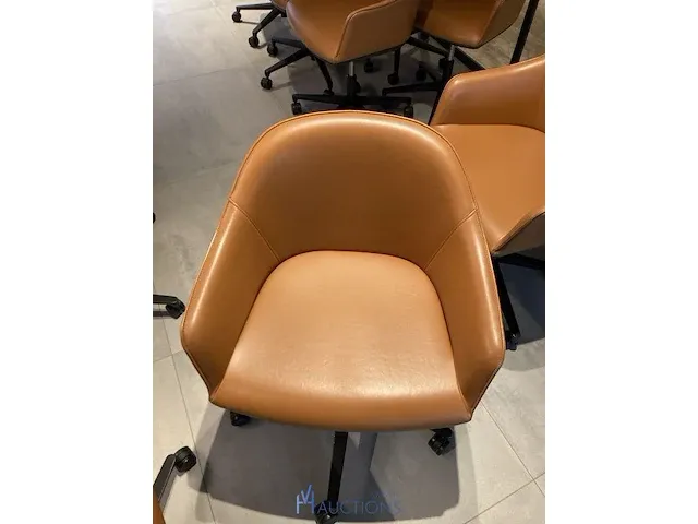 6 bureaustoelen vitra - afbeelding 3 van  9