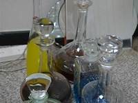 6 deco flessen gevuld met drank - afbeelding 2 van  3