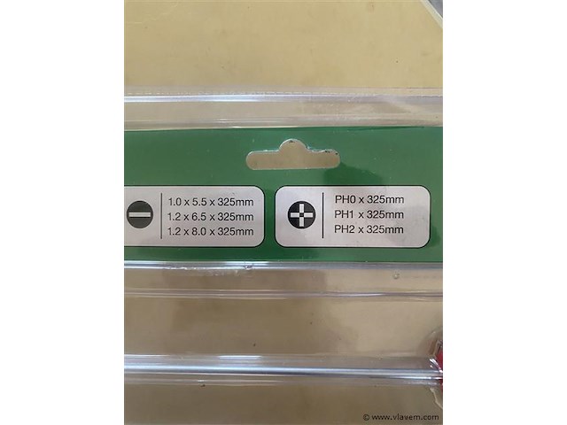 6 delige lange schroevendraaier set - afbeelding 3 van  3