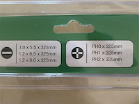 6 delige lange schroevendraaier set - afbeelding 3 van  3