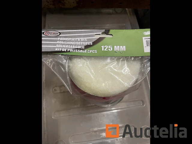 6 delige polijst set 125 mm - afbeelding 1 van  2