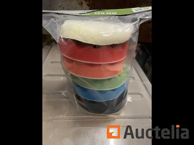 6 delige polijst set 125 mm - afbeelding 2 van  2