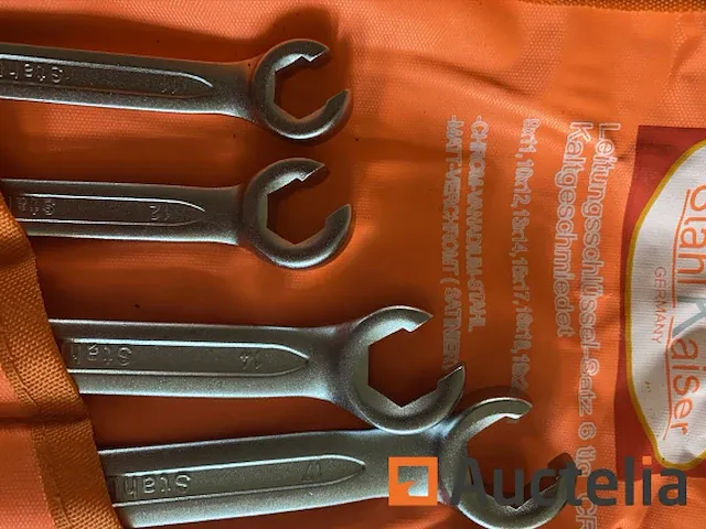 6 delige remleidingsleutel set 9-21mm - afbeelding 3 van  4