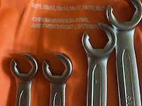 6 delige remleidingsleutel set 9-21mm - afbeelding 4 van  4