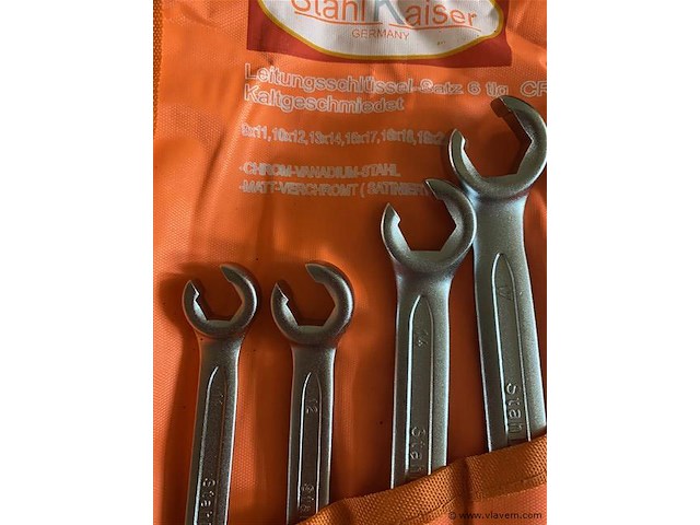6 delige remleidingsleutel set 9-21mm - afbeelding 4 van  4