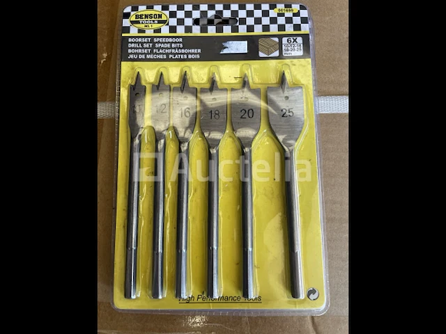 6 delige speedboor set - afbeelding 1 van  2