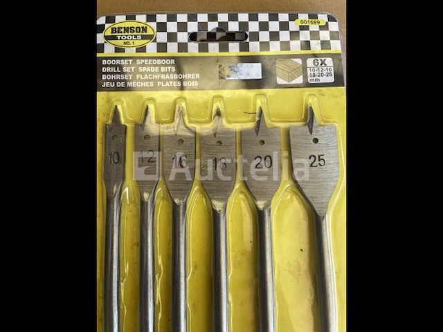 6 delige speedboor set - afbeelding 2 van  2