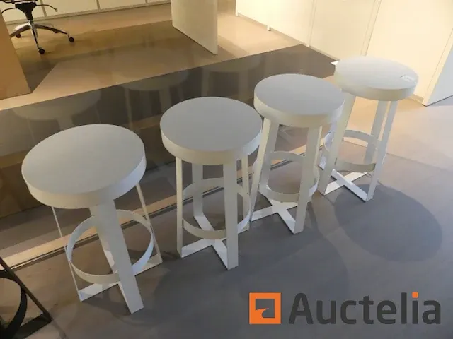 6 design stalen krukken - afbeelding 1 van  4