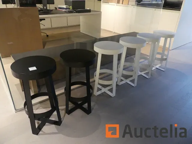 6 design stalen krukken - afbeelding 2 van  4