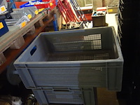 6 diepe grijze bakken - afbeelding 3 van  3