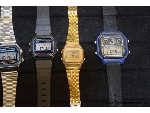 6 digitale horloges casio, werking niet gekend - afbeelding 3 van  3