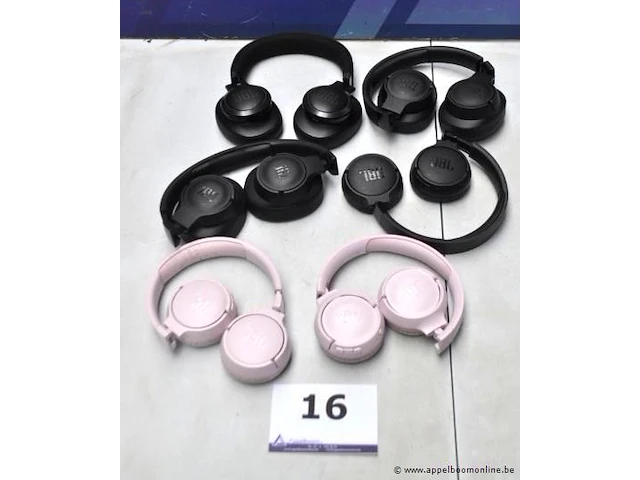 6 div headphones jbl, zonder kabel, werking niet gekend - afbeelding 1 van  3