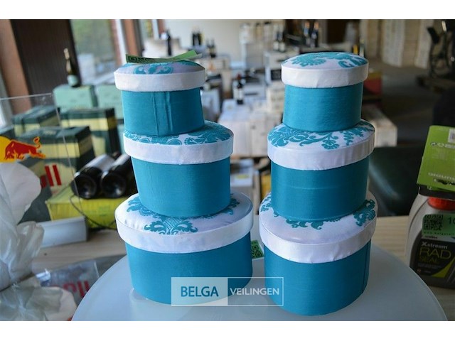 6 div juwelen doosjes - afbeelding 1 van  3