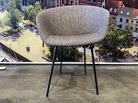 6 div stoffen kuipstoelen