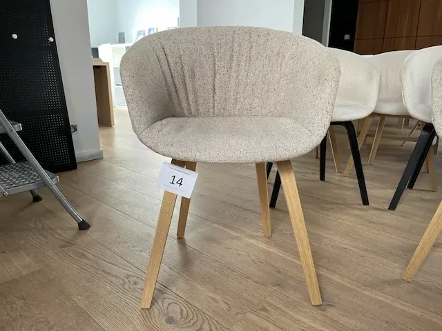 6 div stoffen kuipstoelen - afbeelding 3 van  10