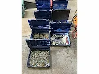 6 diverse gereedschap-/materialenkoffers berner - afbeelding 1 van  5