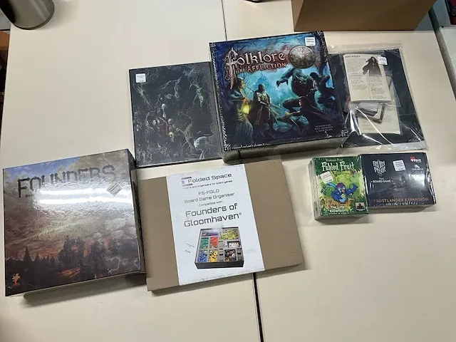 6 diverse gezelschapspellen cephalofair, greenbrier games, stronghold games - afbeelding 1 van  9
