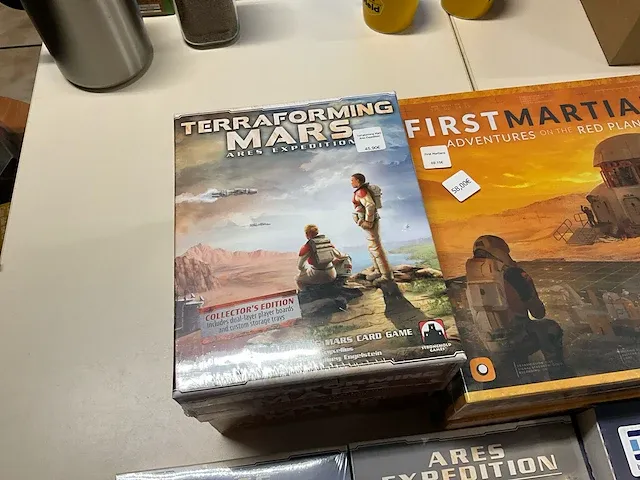 6 diverse gezelschapspellen first martians, ares expedition - afbeelding 2 van  7