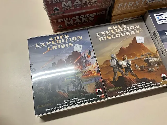 6 diverse gezelschapspellen first martians, ares expedition - afbeelding 4 van  7