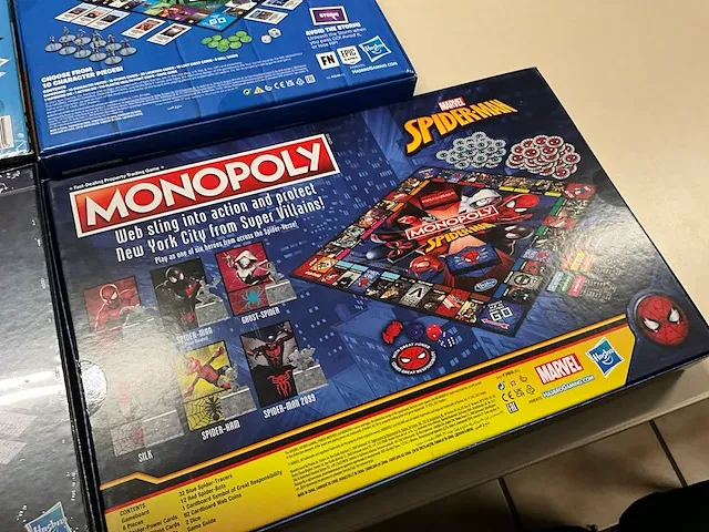 6 diverse gezelschapspellen monopoly - afbeelding 2 van  11