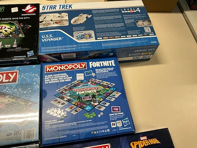 6 diverse gezelschapspellen monopoly - afbeelding 3 van  11