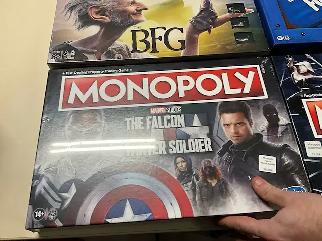 6 diverse gezelschapspellen monopoly - afbeelding 7 van  11