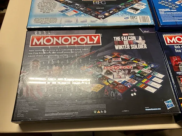 6 diverse gezelschapspellen monopoly - afbeelding 11 van  11
