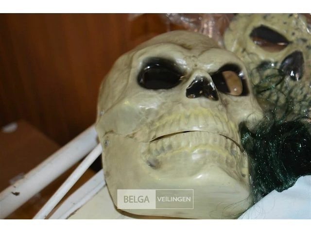 6 diverse halloween maskers - afbeelding 2 van  6